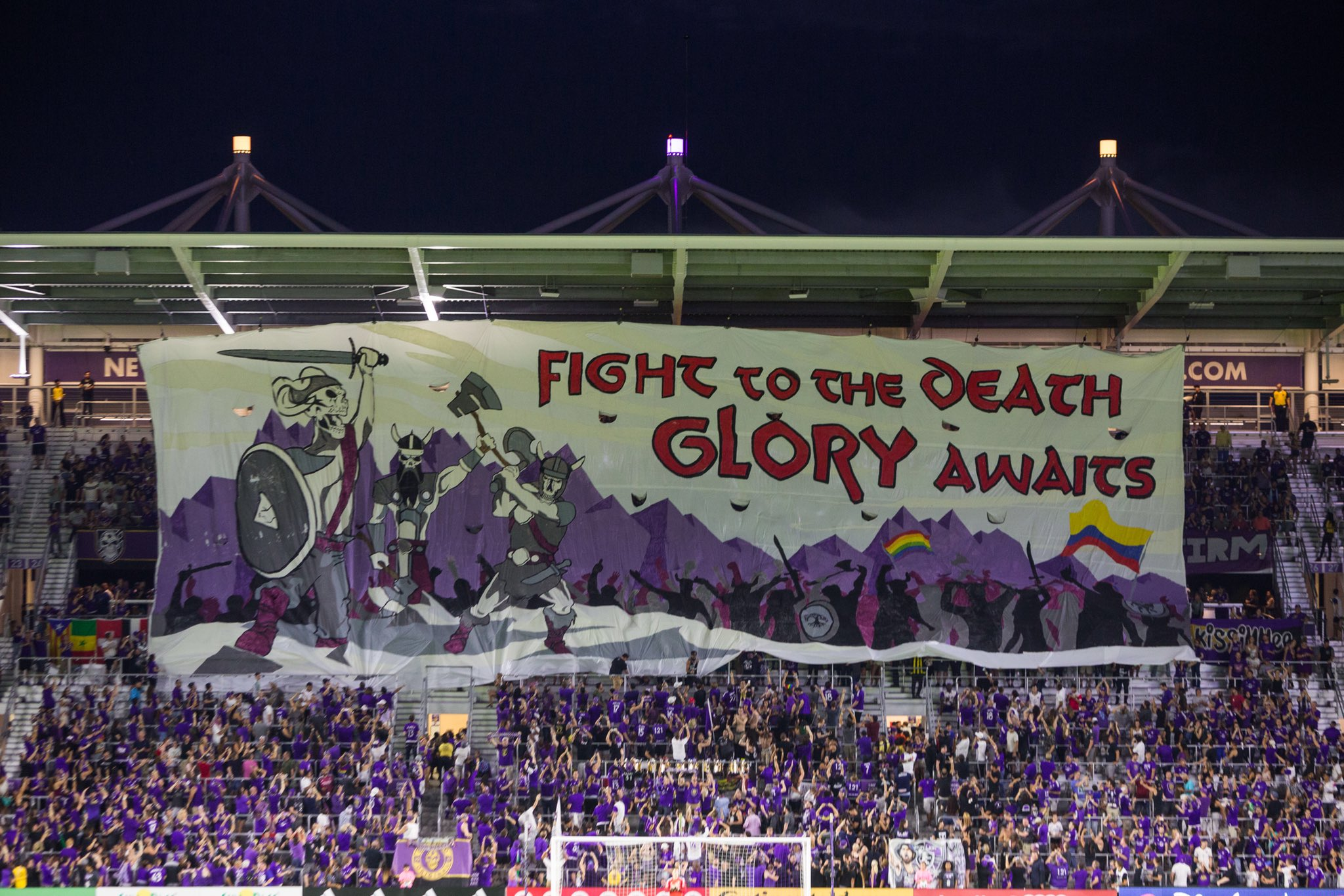 Orlando City tifo